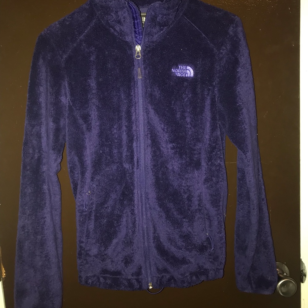 🦋Fuzzy North Face Jacket XS